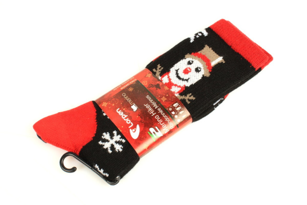 Носки Holiday Adult Snowman (black; S (35-38))